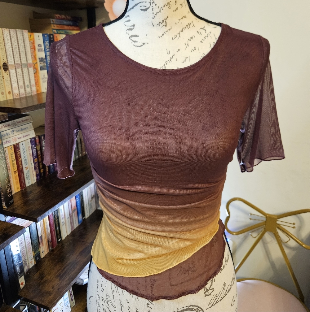 Promesa Ombre Ruched Top